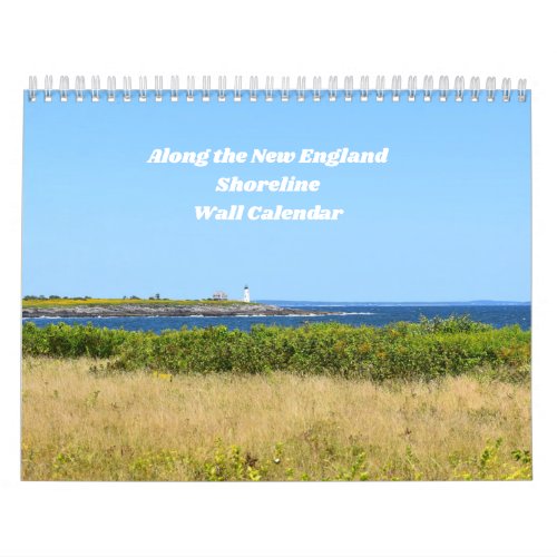 Along the New England Shoreline Wall Calendar