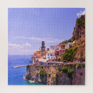 Along The Roads Of Amalfi Coast, Italy Jigsaw Puzzle