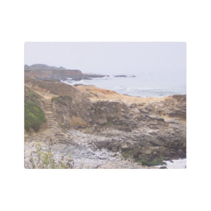 Along the Rocky Path Metal Print