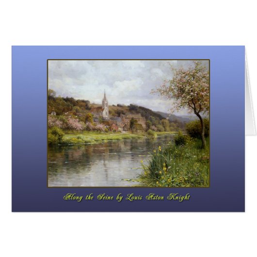Along the Seine by Louis Aston Knight (Front Horizontal)