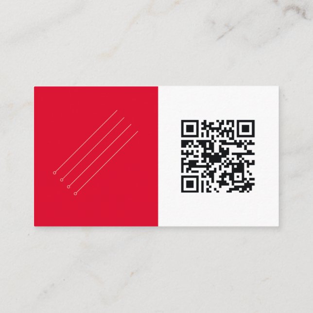 Along with QR Code - Boost Business Card (Back)