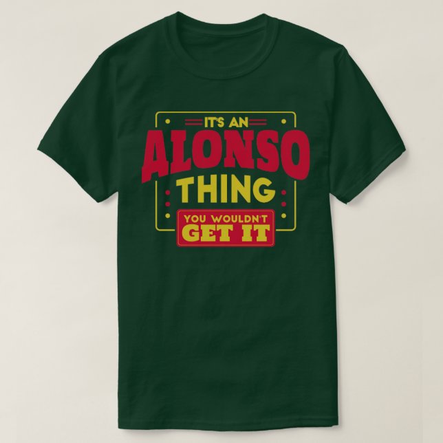 Alonso T-Shirt (Design Front)