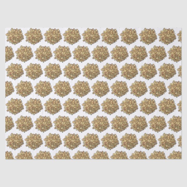 Aloo Gobi Indian Food Restaurant Cuisine Print Tissue Paper (Front)