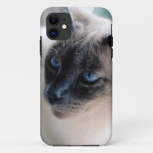 Aloof Siamese Cat Case_Mate iPhone 5 Case