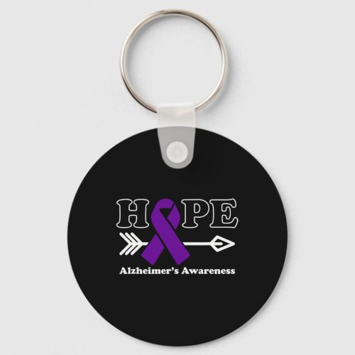 _ Alopecia Areata Awareness Lime Green Ribbon 1  Keychain