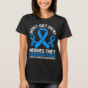 Alopecia Areata Awareness Warrior Survivor Fighter T-Shirt