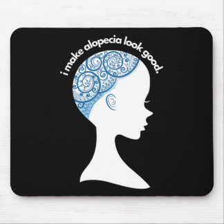 Alopecia Areata Gift - Hair Loss Awareness Mouse Pad