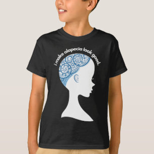 Alopecia Areata Gift - Hair Loss Awareness T-Shirt