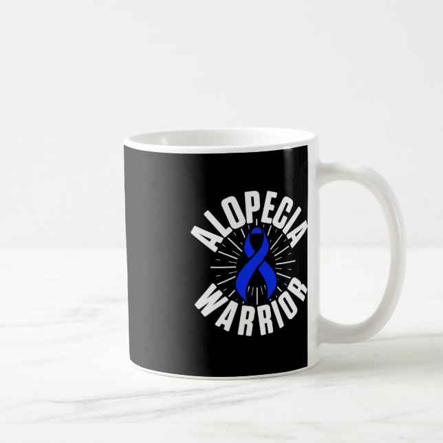 Alopecia Awareness Hair Loss Warrior Therapeutic S Coffee Mug (Right)