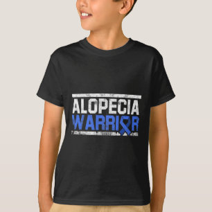 Alopecia Awareness Hair Loss Warrior Tool Flag Sur T-Shirt