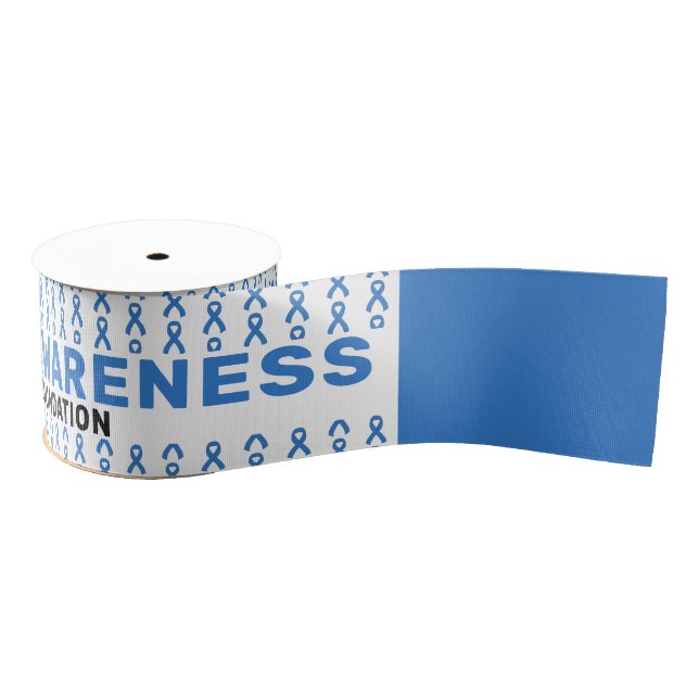 Alopecia Awareness Pattern Ribbon (Spool)