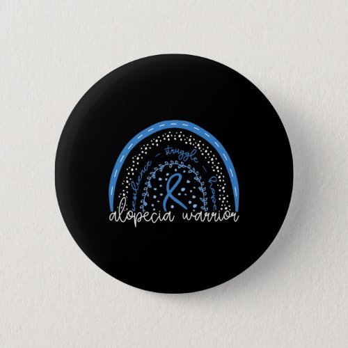 Alopecia Warrior  Button