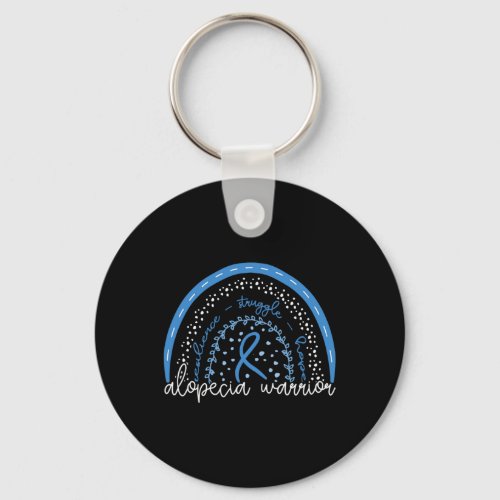 Alopecia Warrior  Keychain