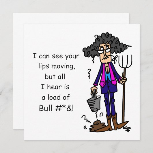 Alot of BS (Front/Back)