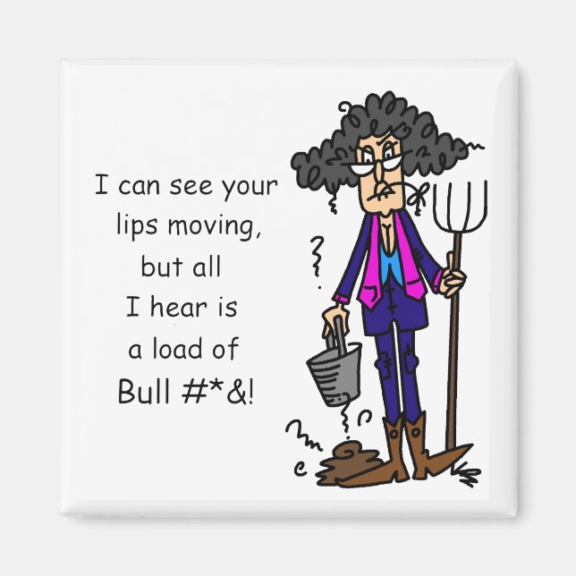 Alot of BS Magnet (Front)