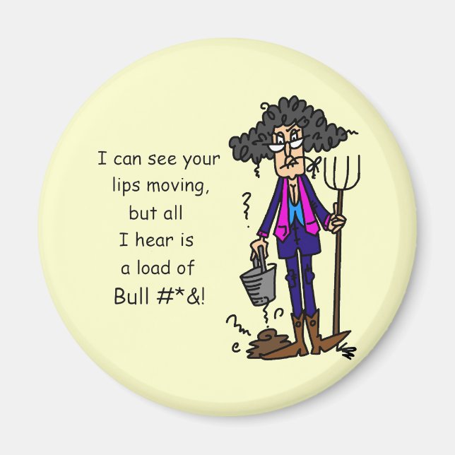 Alot of BS Magnet (Front)