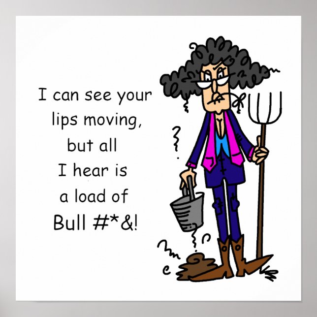 Alot of BS Poster (Front)