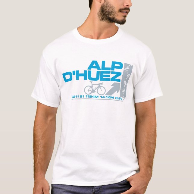 Alp D'Huez T Shirt (Front)