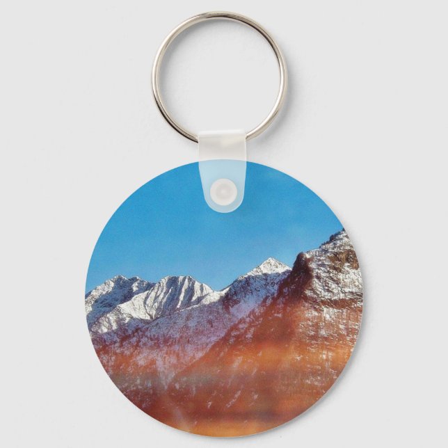 Alp Mountain Keychain (Front)