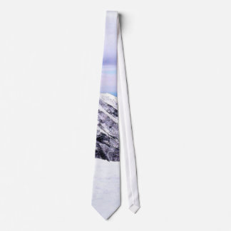 Alp Mountains Covered With Snow Tie