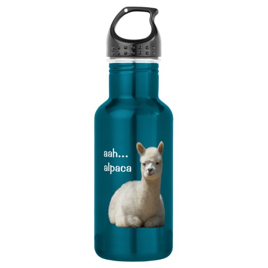 Alpaca 18oz Water Bottle