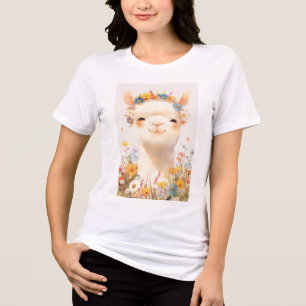 Alpaca A Meadow of Joy Tri-Blend Shirt