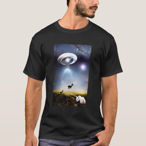 Alpaca Abduction T_Shirt