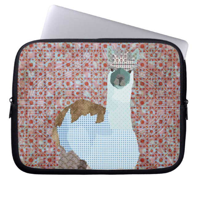 Alpaca Art Computer Sleeve (Front)