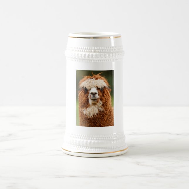 Alpaca Beer Stein (Center)