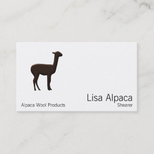 Alpaca Business Card