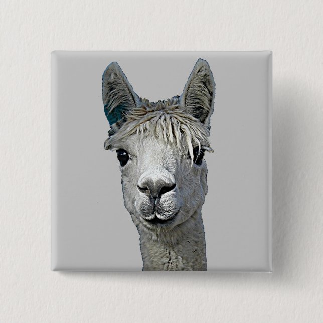Alpaca Button (Front)