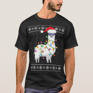 Alpaca Christmas Tree Ugly Christmas Sweater