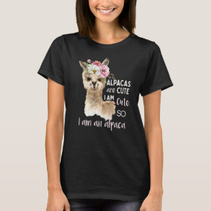 Alpaca Costume Kids Cute Alpaca T-Shirt