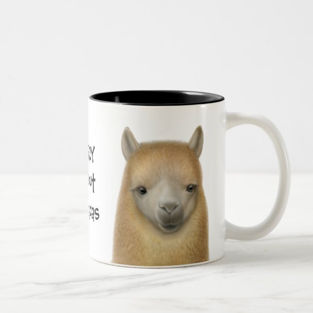 Alpaca Crazy Mug (Right)