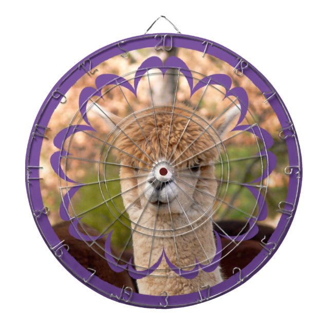 Alpaca Dartboard (Front)