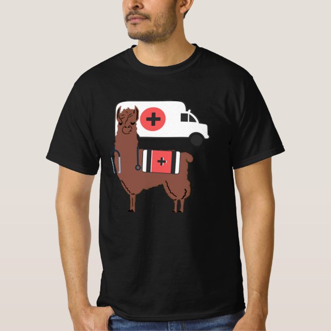 Alpaca Doctor T-Shirt (Front)