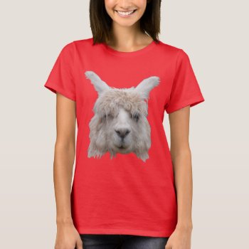 Alpaca From Peru Womens Football T-shirt by Edelhertdesigntravel at Zazzle
