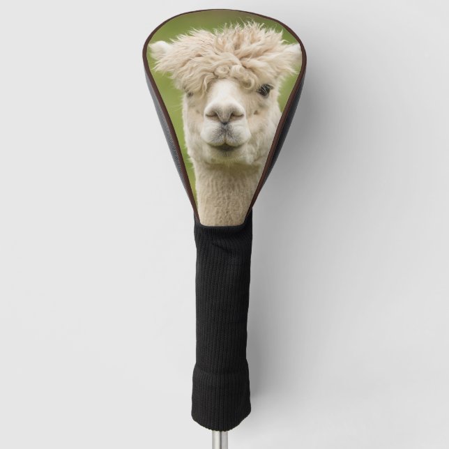 ALPACA FUNNY GOLF DRIVER COVER GOLF GIFTS (Front)