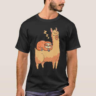 Alpaca Funny Sloth T-Shirt