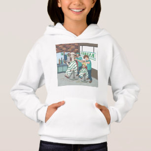 Alpaca haircut hoodie