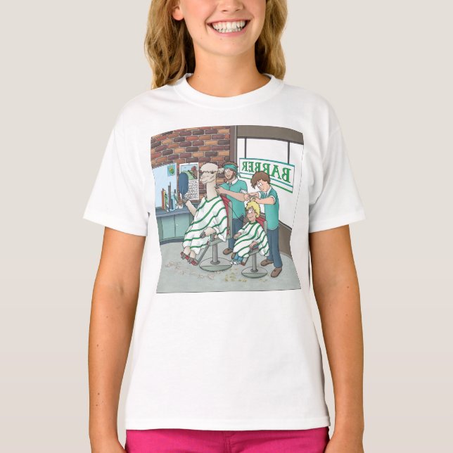 Alpaca haircut  T-Shirt (Front)