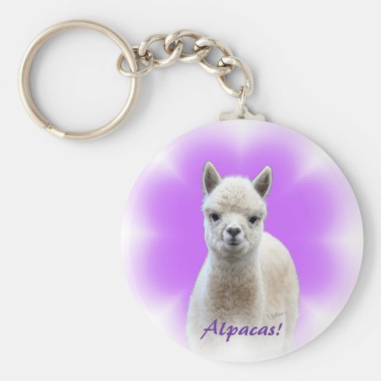 Alpaca Hope Keychain