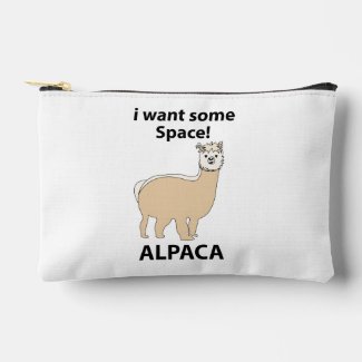 Alpaca I Want Some Space Funny Alpaca