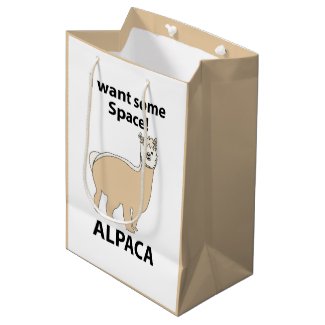 Alpaca I Want Some Space Funny Alpaca