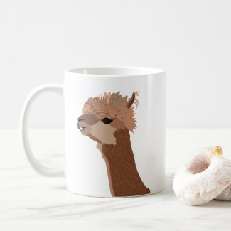 Alpaca Illustration Cute