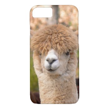 Alpaca Iphone 7 Case Belle by WalnutCreekAlpacas at Zazzle