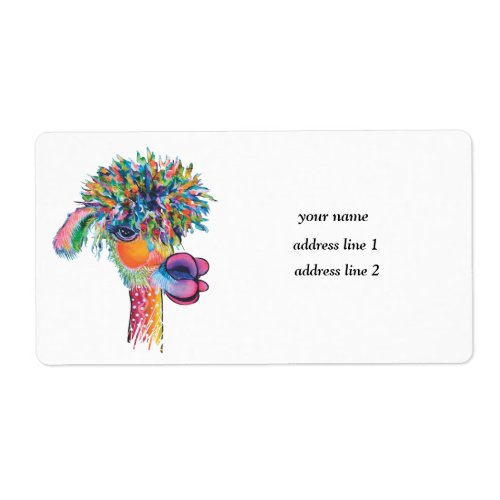 alpaca kathleen labels 19a