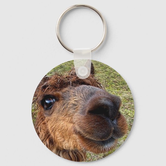 Alpaca Keychain (Front)