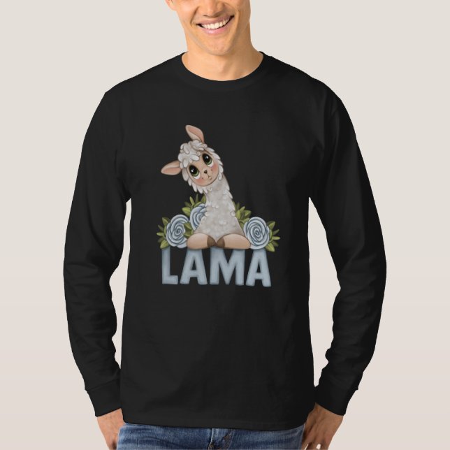 alpaca llama animal  animal T-Shirt (Front)