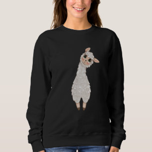 alpaca llama animal sweatshirt